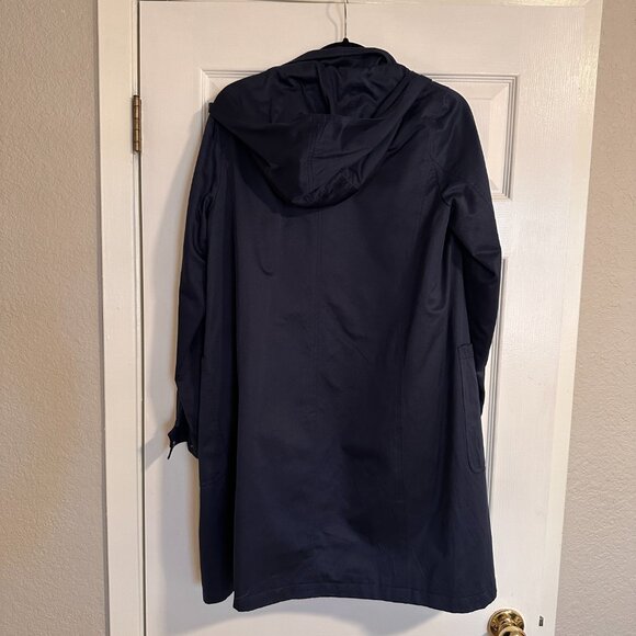 Navy Blue Pendleton Trench Coat - Picture 2 of 5